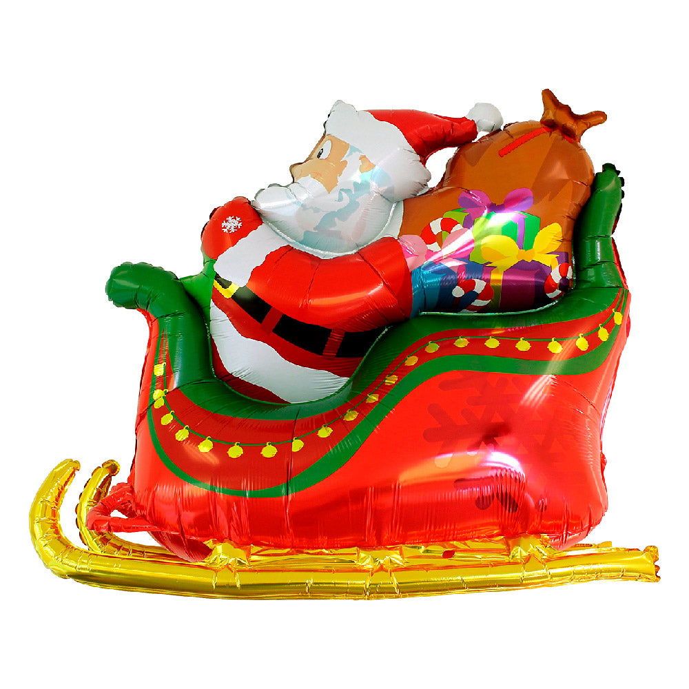 Santa Sleigh 3d Balloon