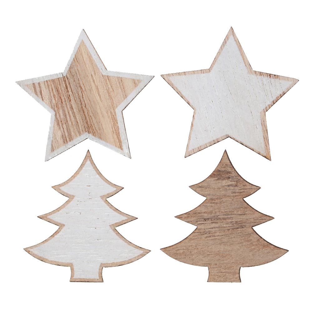 Stars Fir Trees Table Decorations