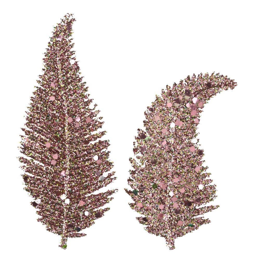 Click to view product details and reviews for Small Glitter Leaves X6.