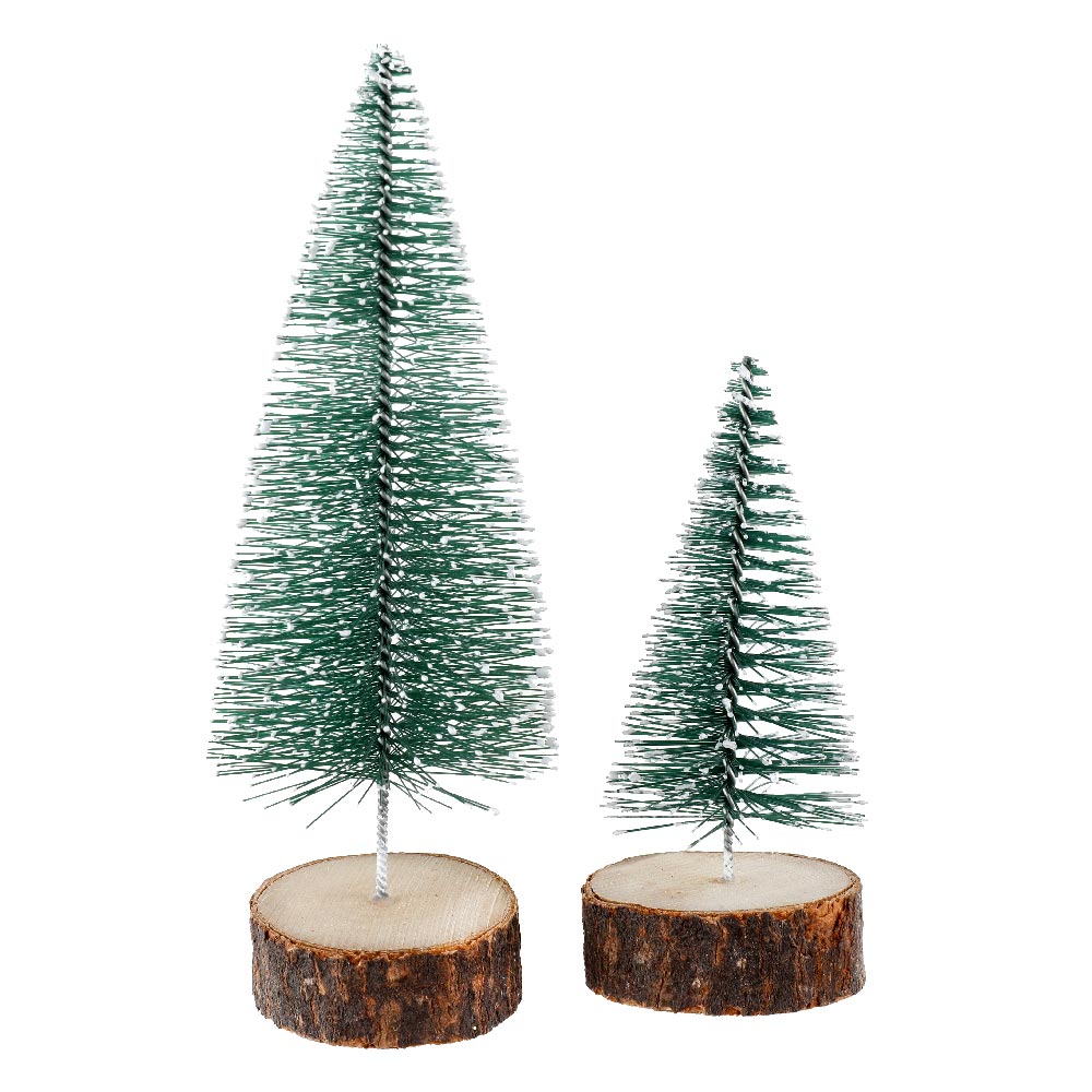 Click to view product details and reviews for Snowy Fir Trees X2.
