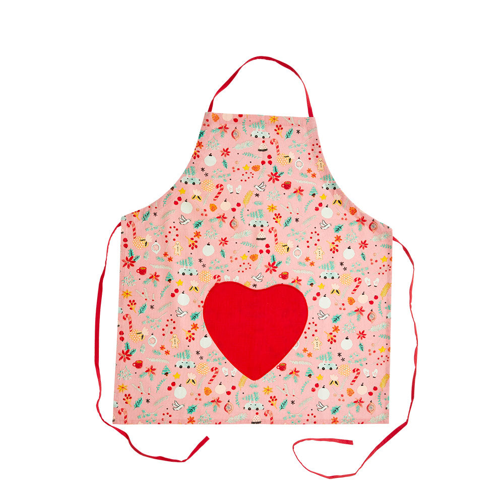 Christmas Print Apron