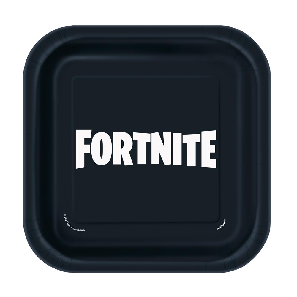 Click to view product details and reviews for Fortnite Small Paper Party Plates X8.