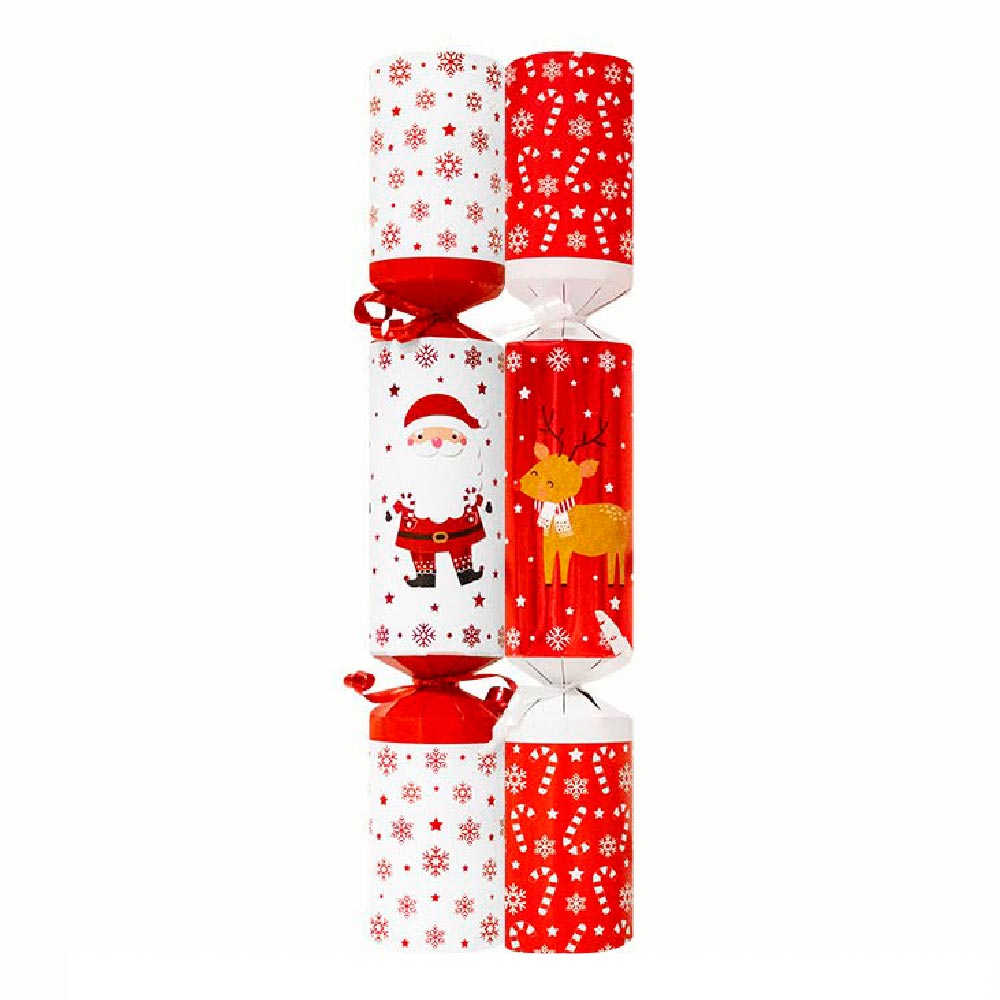 Click to view product details and reviews for Santa And Reindeer Crackers X12.