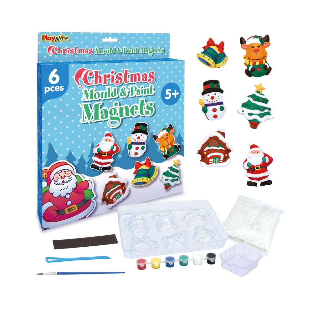 Click to view product details and reviews for Make Your Own Christmas Magnets Kit.