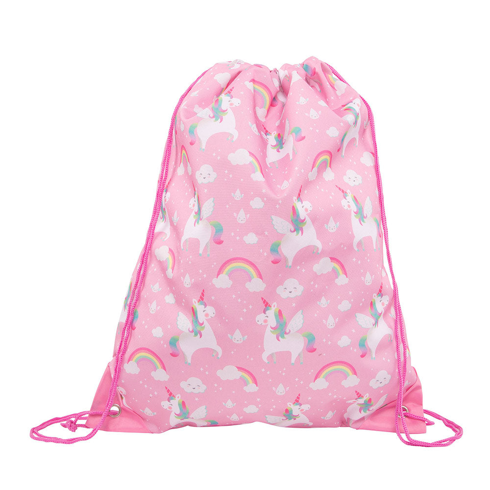 Click to view product details and reviews for Rainbow Unicorn Drawstring Bag.