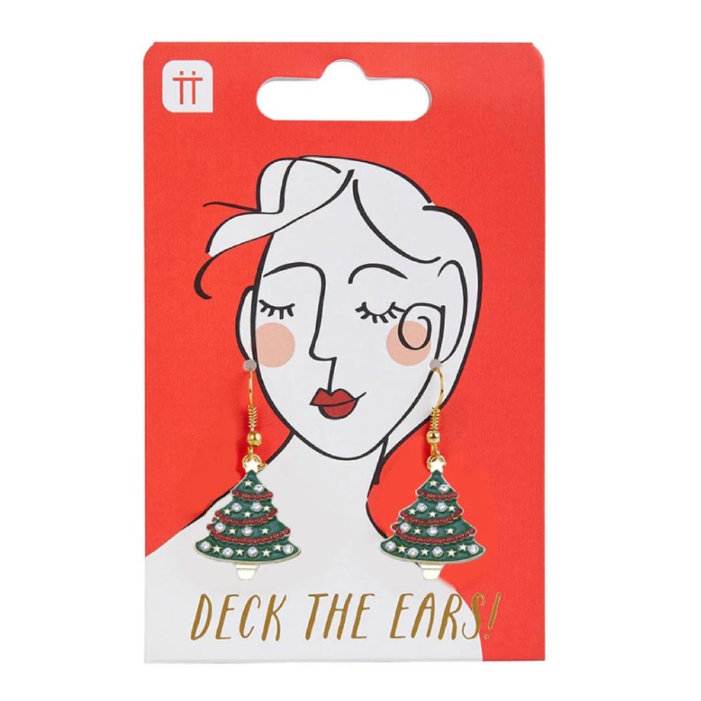 Click to view product details and reviews for Christmas Tree Earrings.