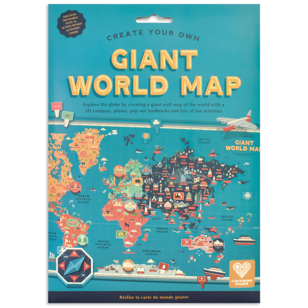 Click to view product details and reviews for Giant World Map.