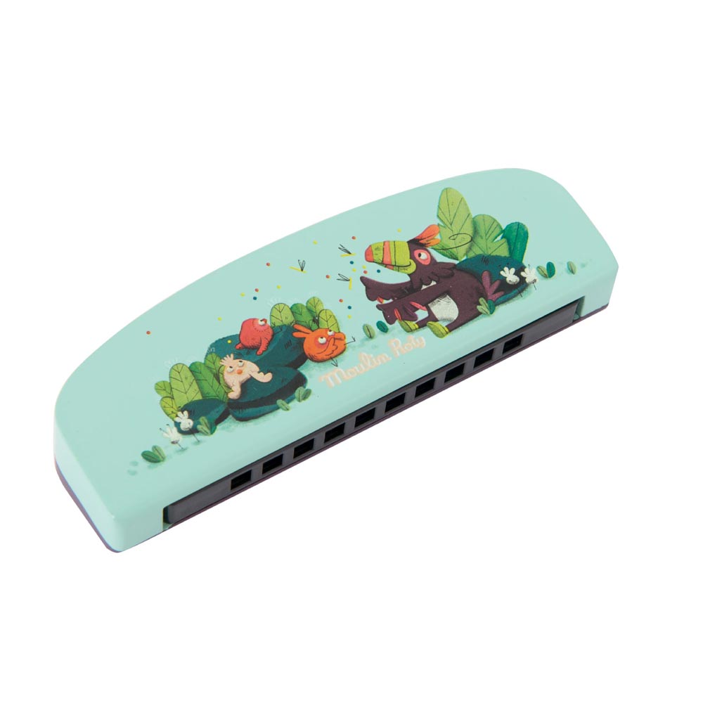 Click to view product details and reviews for Jungle Instrument Harmonica Pale Blue.