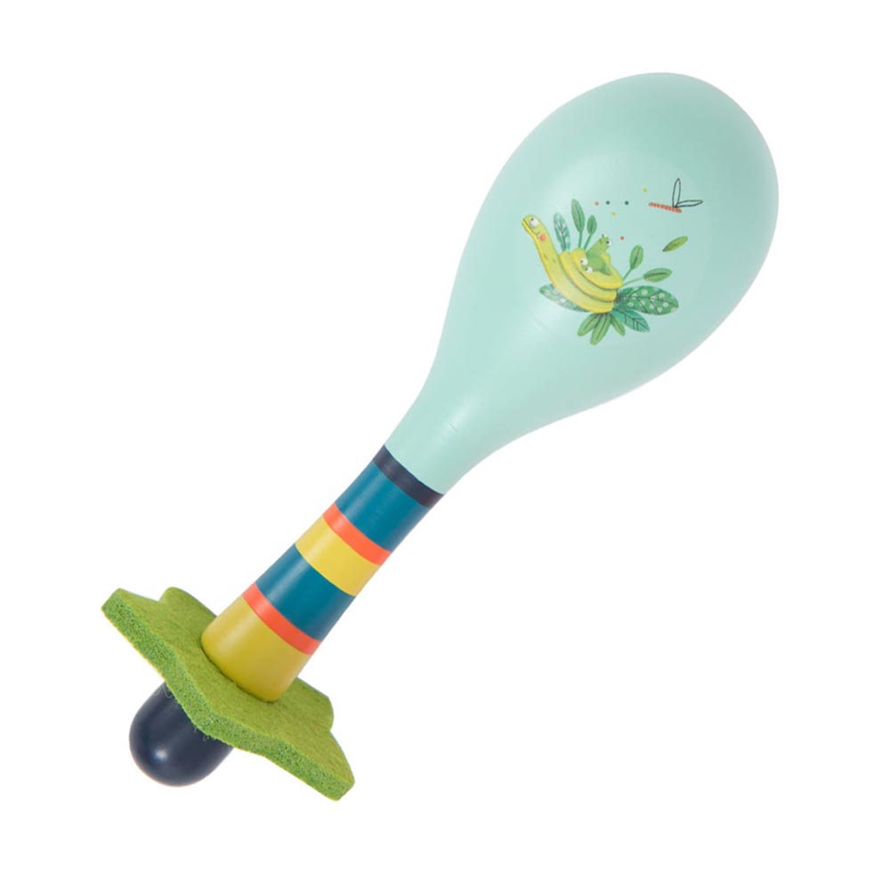 Click to view product details and reviews for Jungle Instrument Blue Maraca.