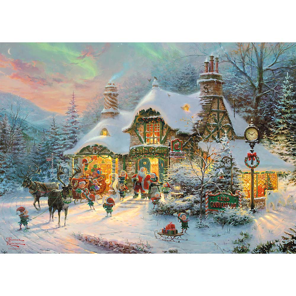 Santas Night Before Christmas Jigsaw Puzzle 1000pcs