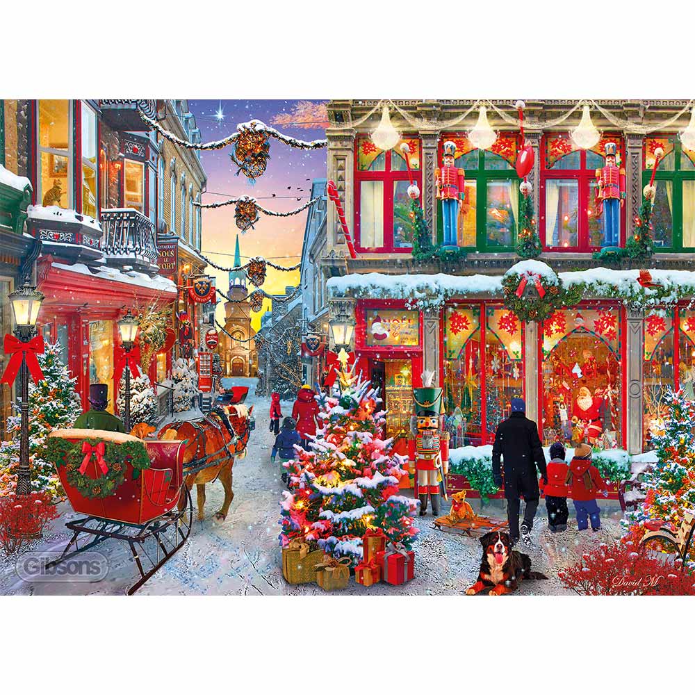 Click to view product details and reviews for Festive Boulevard Jigsaw Puzzle 500pcs.