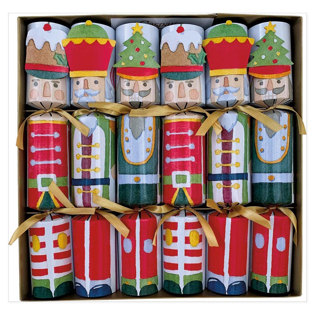 March Of The Nutcrackers Celebration Christmas Crackers X6