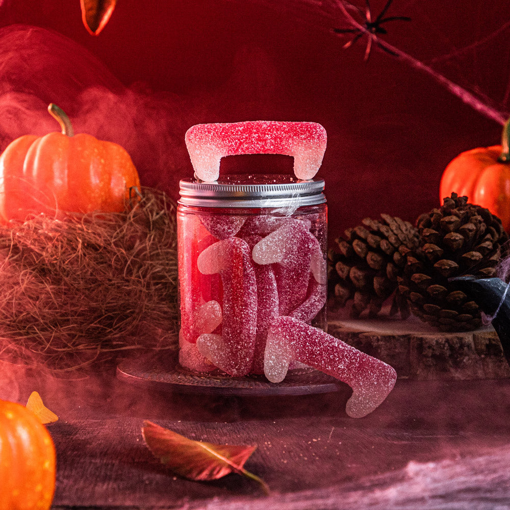 Click to view product details and reviews for Spooky Fangs Jar 190g.