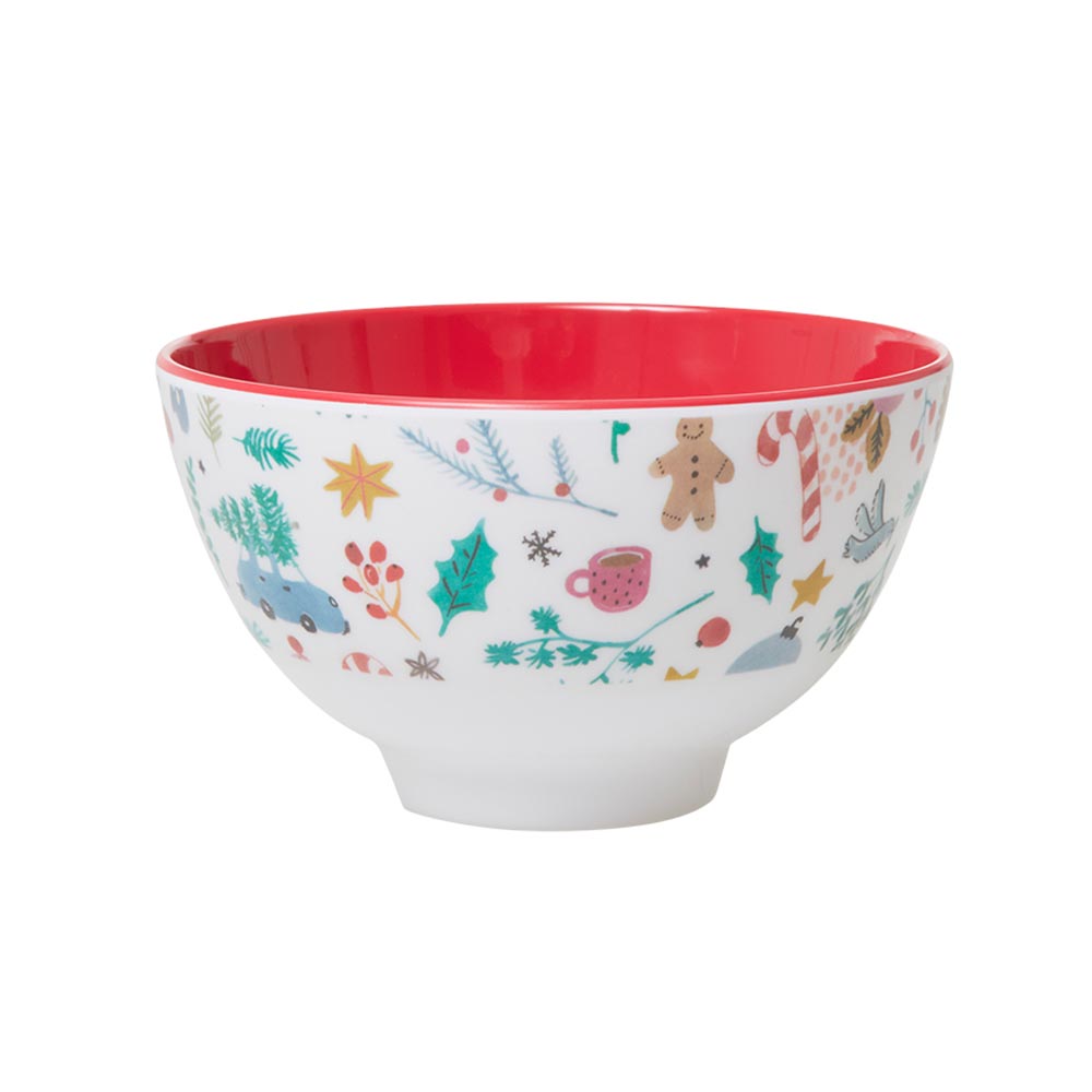 Click to view product details and reviews for Christmas Print Melamine Bowl.
