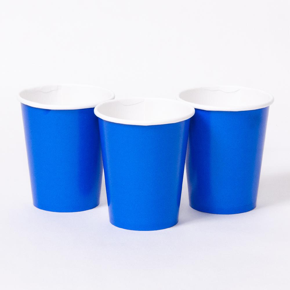 Click to view product details and reviews for Paper Party Cups Royal Blue X8.