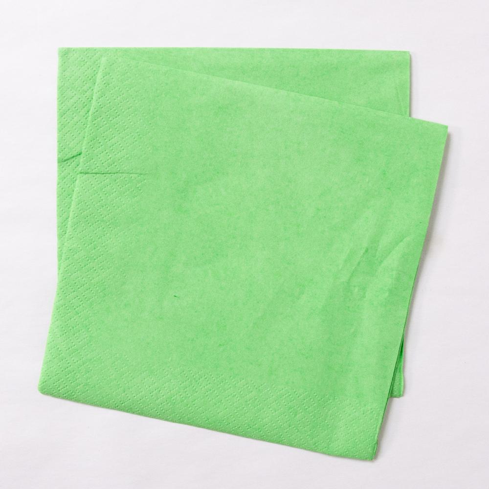 Click to view product details and reviews for Paper Party Napkins Green X20.