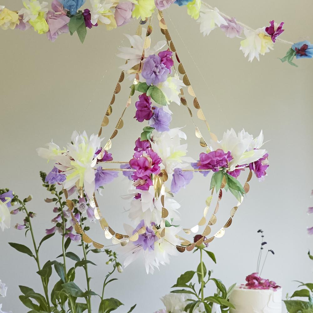 Lilac Blossom Chandelier