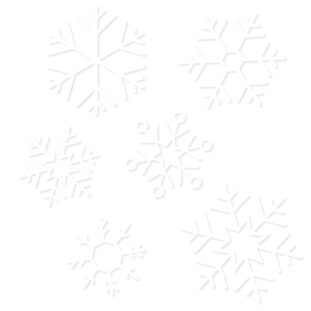 Click to view product details and reviews for Snowflake Window Stickers.