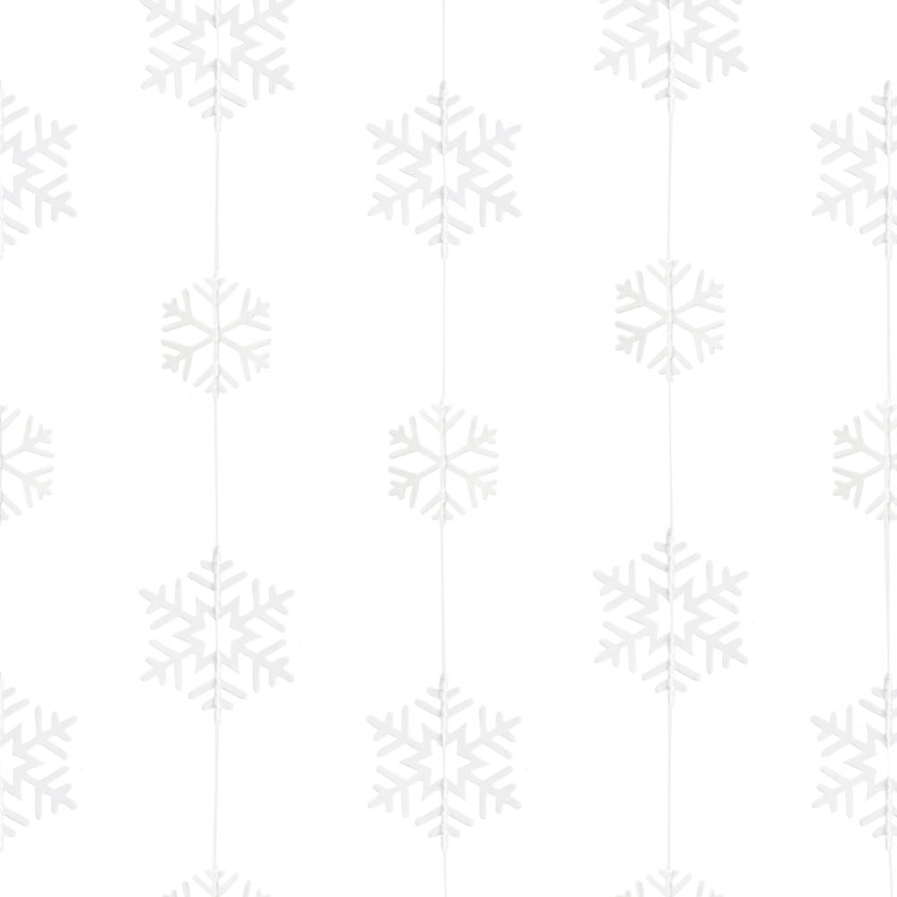 White Snowflake Backdrop