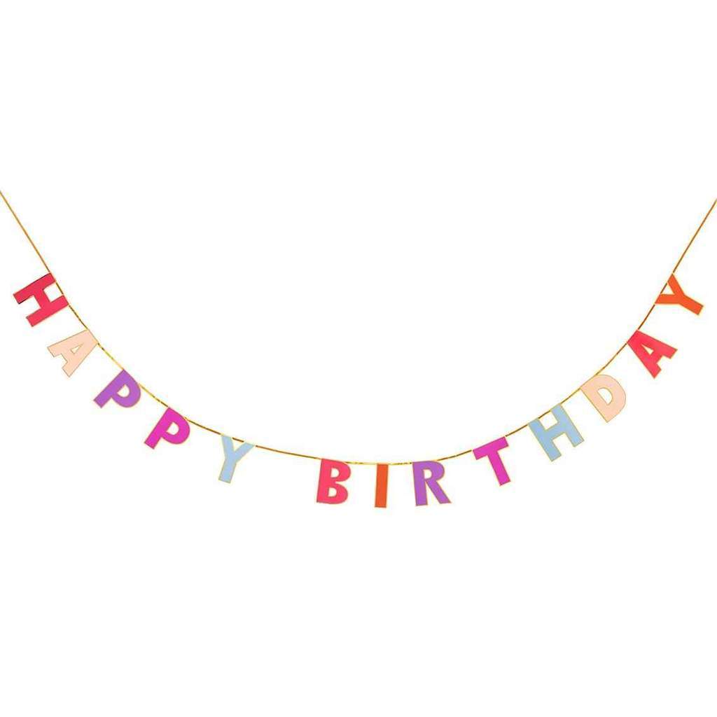 Click to view product details and reviews for Rose Happy Birthday Party Garland.