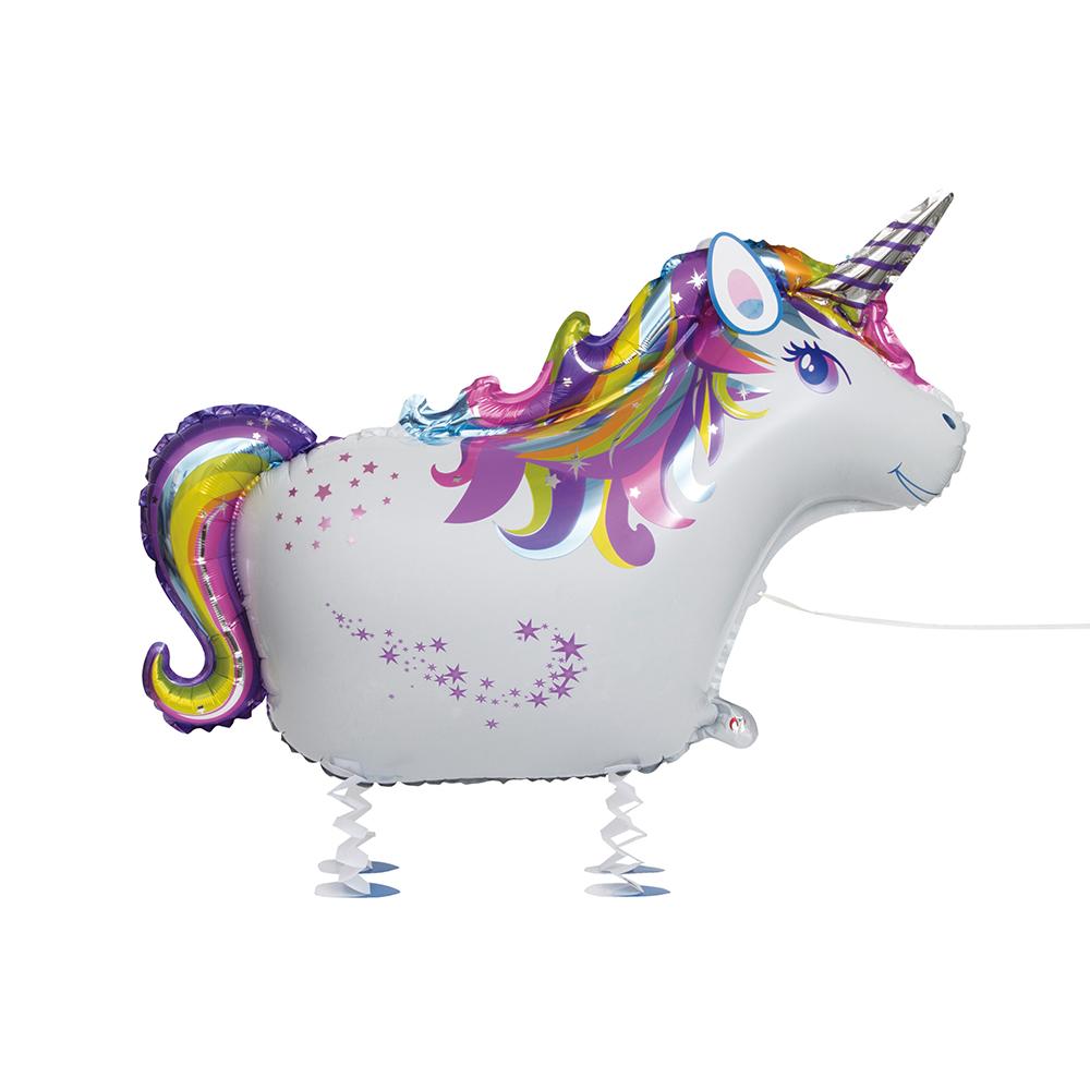 Walking Pet Unicorn Floating Balloon