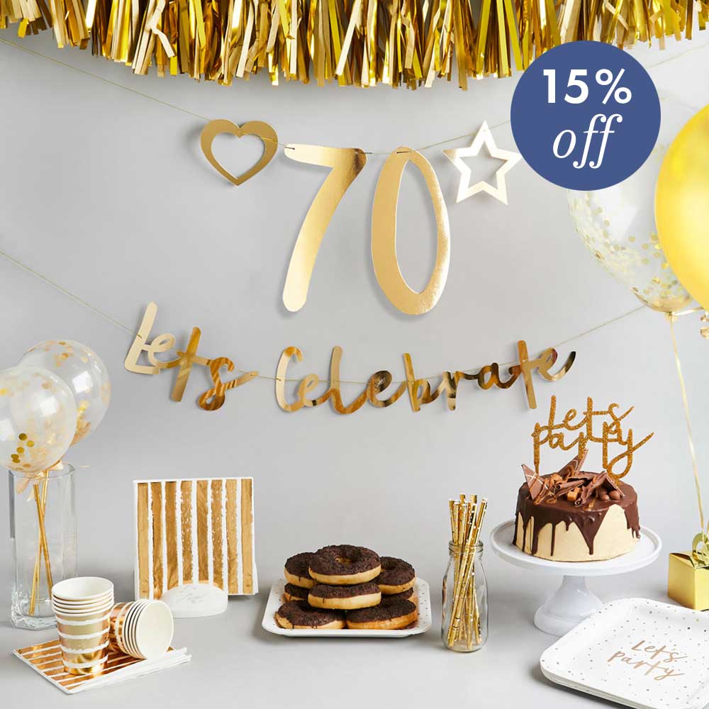 Create Your Own Bundle 70th Birthday