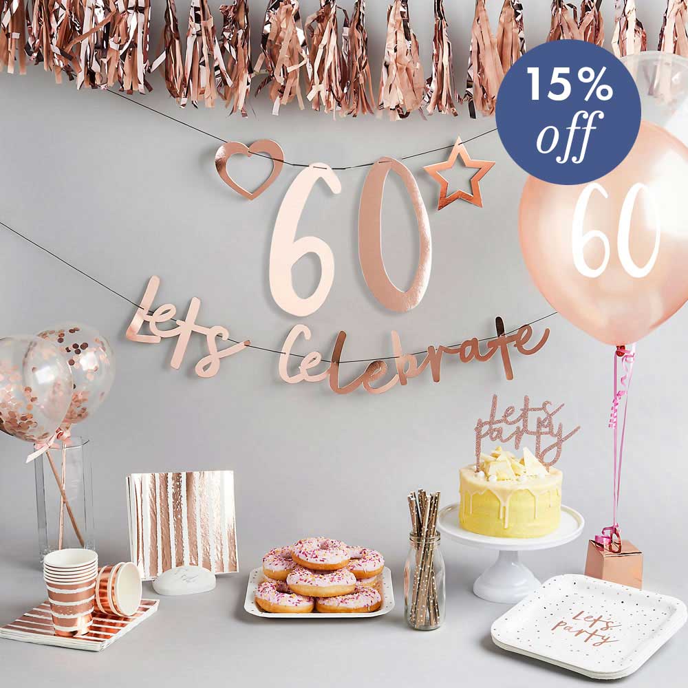 Create Your Own Bundle 60th Birthday