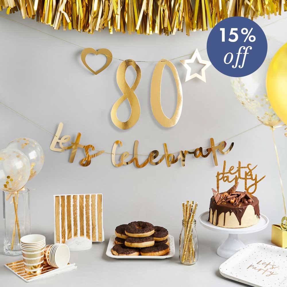 Create Your Own Bundle 80th Birthday