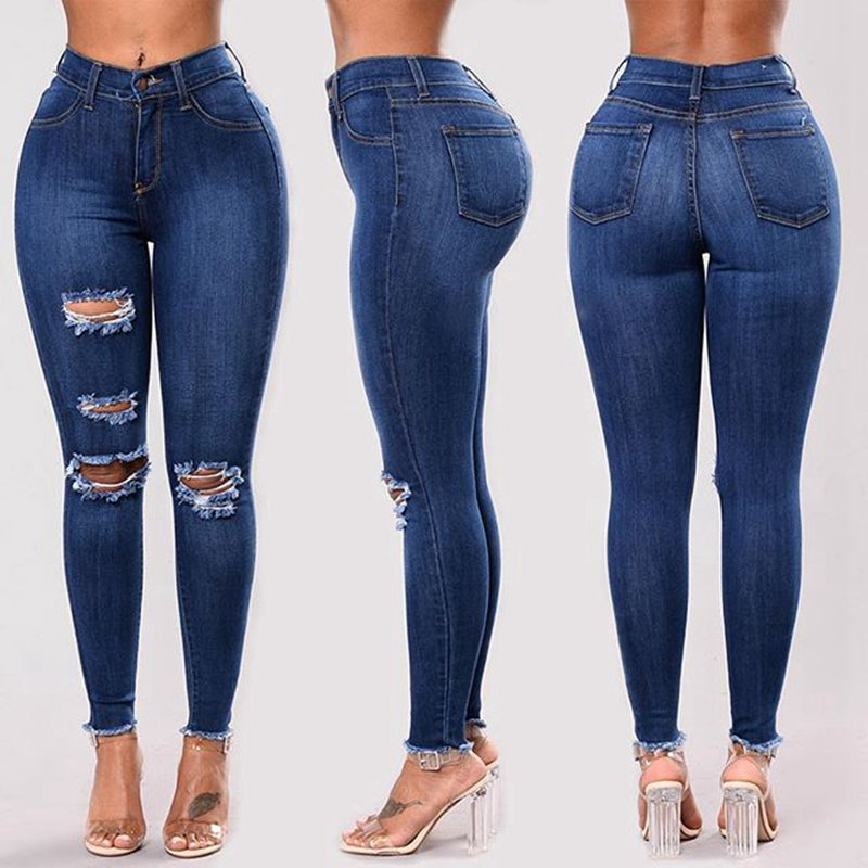 cheap jeans with holes