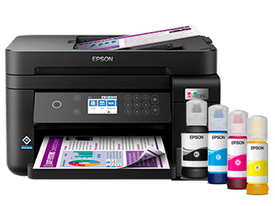 Impresora Inalámbrica Epson EcoTank L1250 con impresión 100% sin cartuchos  - Equipos y Sistemas