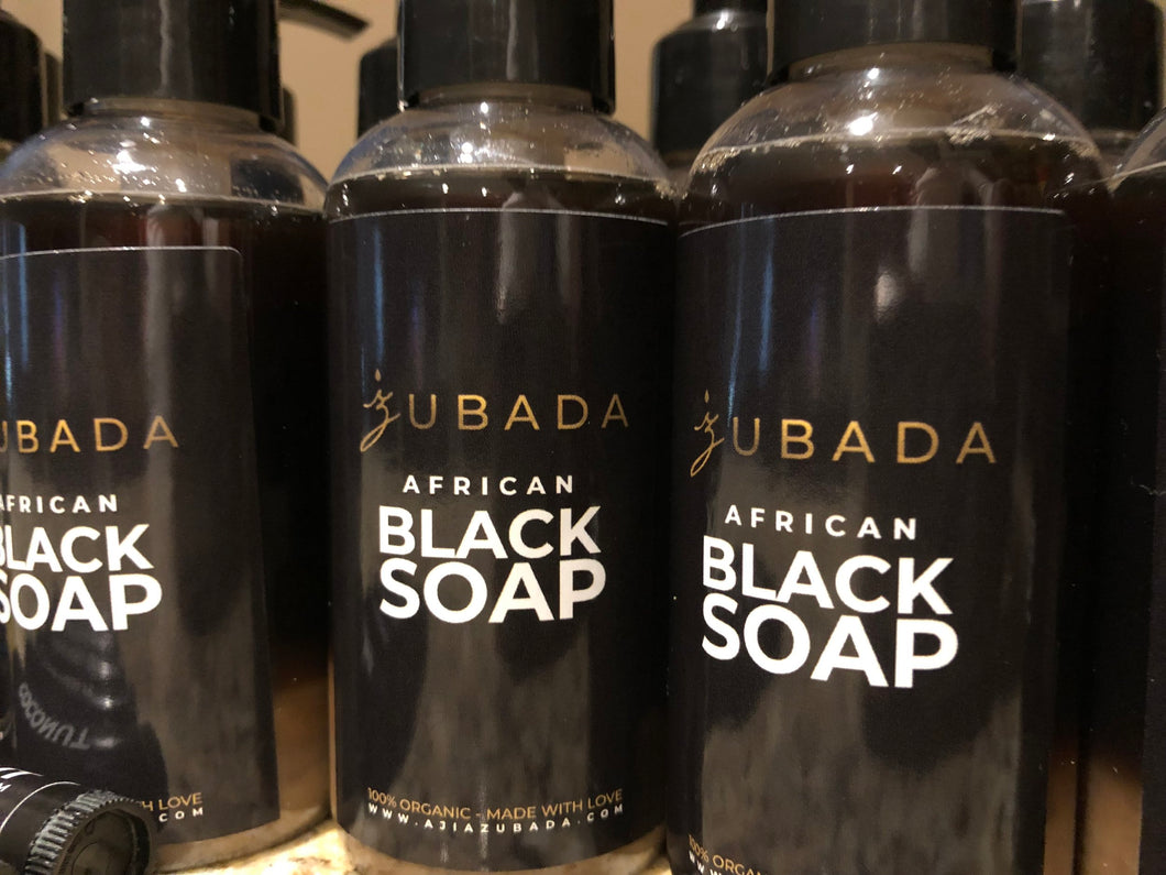 liquid african black soap