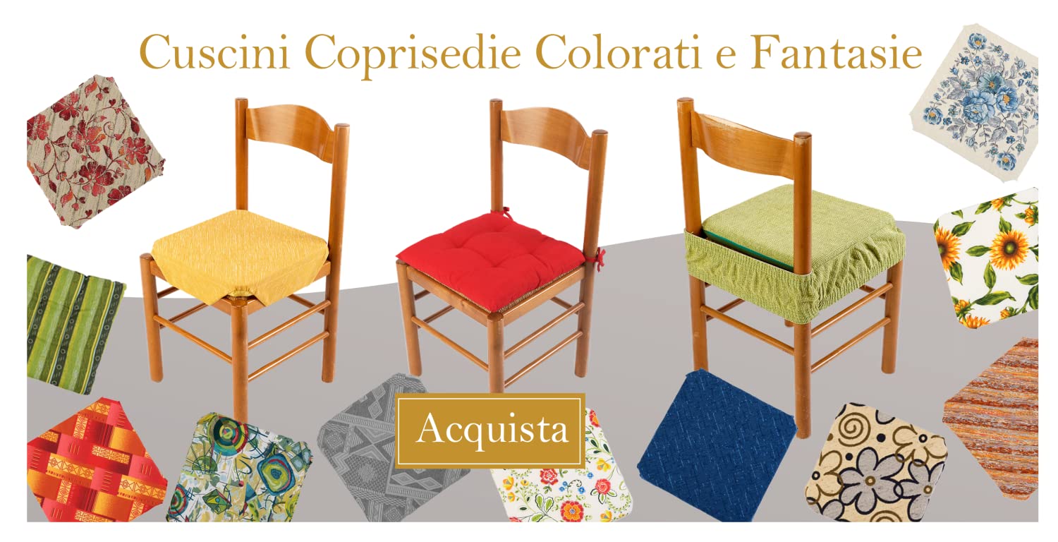 Cuscini coprisedia per cucina: comfort, stile e praticità Made in Ital – HomeLife  Italy