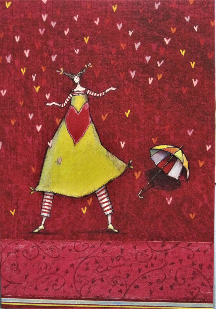 Gaelle Boissonnard Greeting Card Gb Db4 South Hollow Gallery Leapenhi Paper