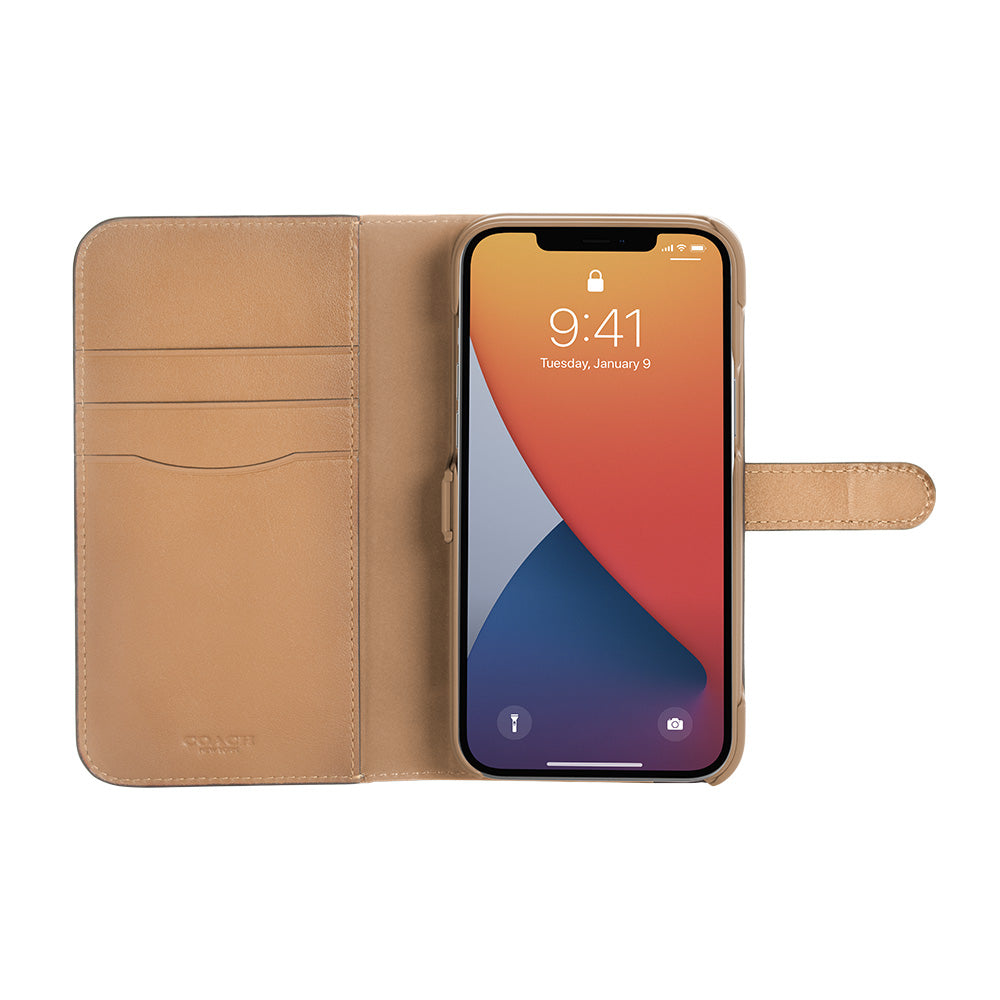 coach iphone 11 folio case