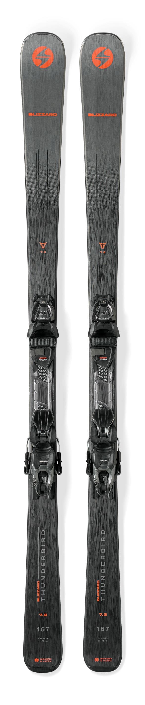 Blizzard Men's Thunderbird Sport R14 CA Skis with TPC11 Bindings 