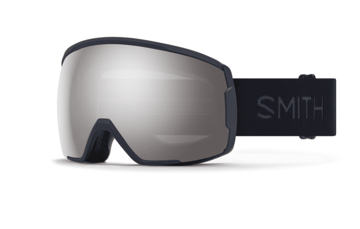Smith Squad Goggle Black with ChromaPop Everyday Green Mirror Lens