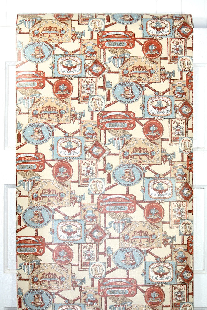 1970s Novelty Vintage Wallpaper – Hannah’s Treasures Vintage Wallpaper