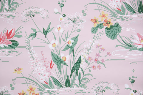 Best Source For Authentic Old Stock Vintage Wallpaper Rolls Hannah S Treasures Vintage Wallpaper