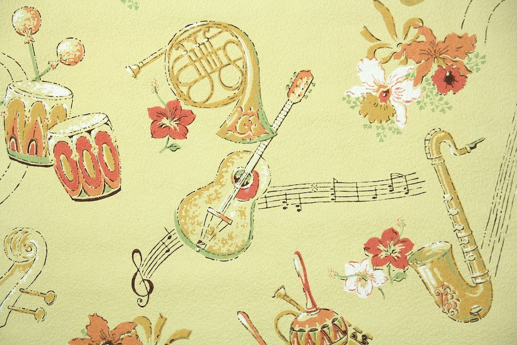 1960s Novelty Vintage Wallpaper – Hannah’s Treasures Vintage Wallpaper