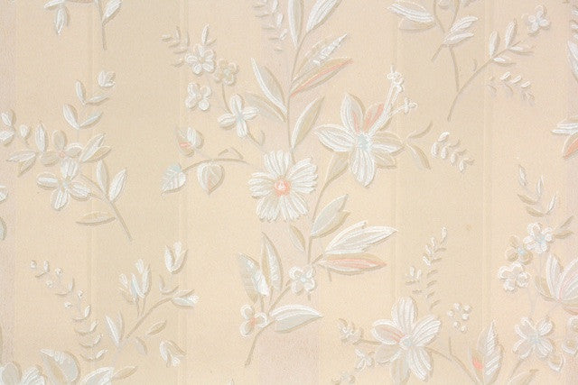 1920s Floral Vintage Wallpaper – Hannah's Treasures Vintage Wallpaper