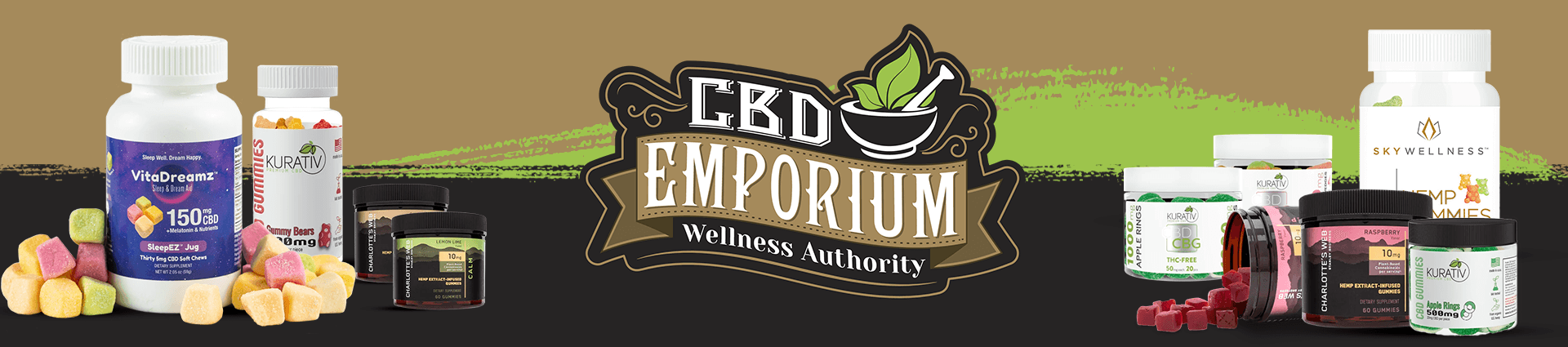 CBD Gummies Sold at CBD Emporium