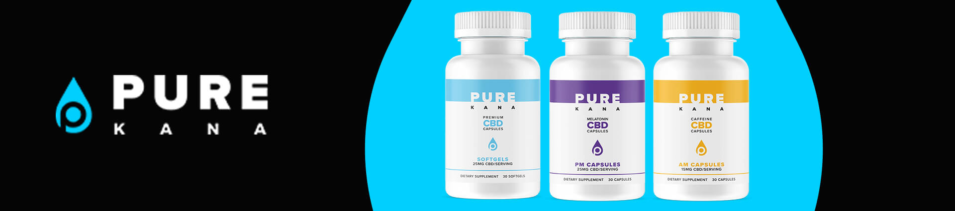 PureKana CBD Capsules Banner