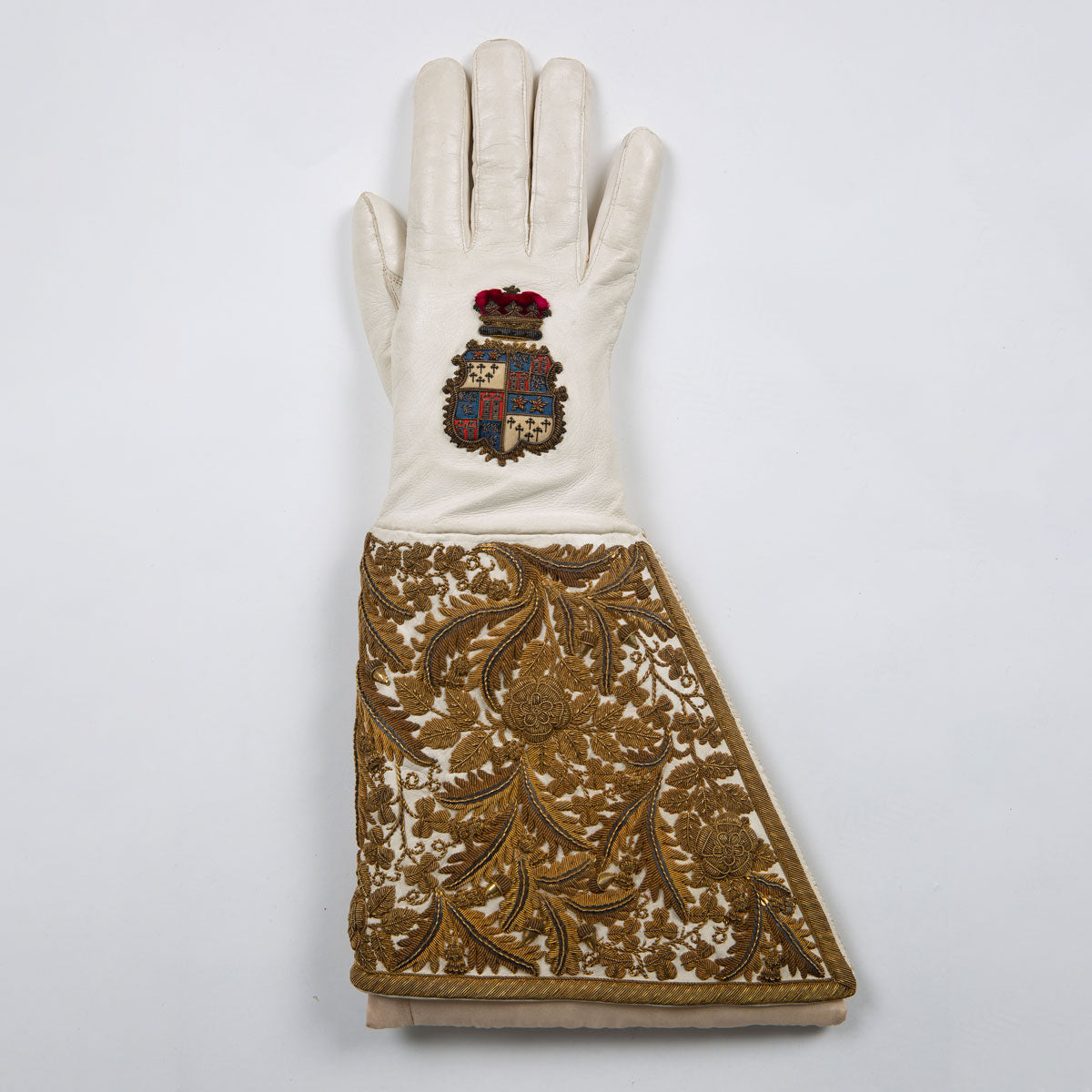 King Charles III's Coronation glove by Dents