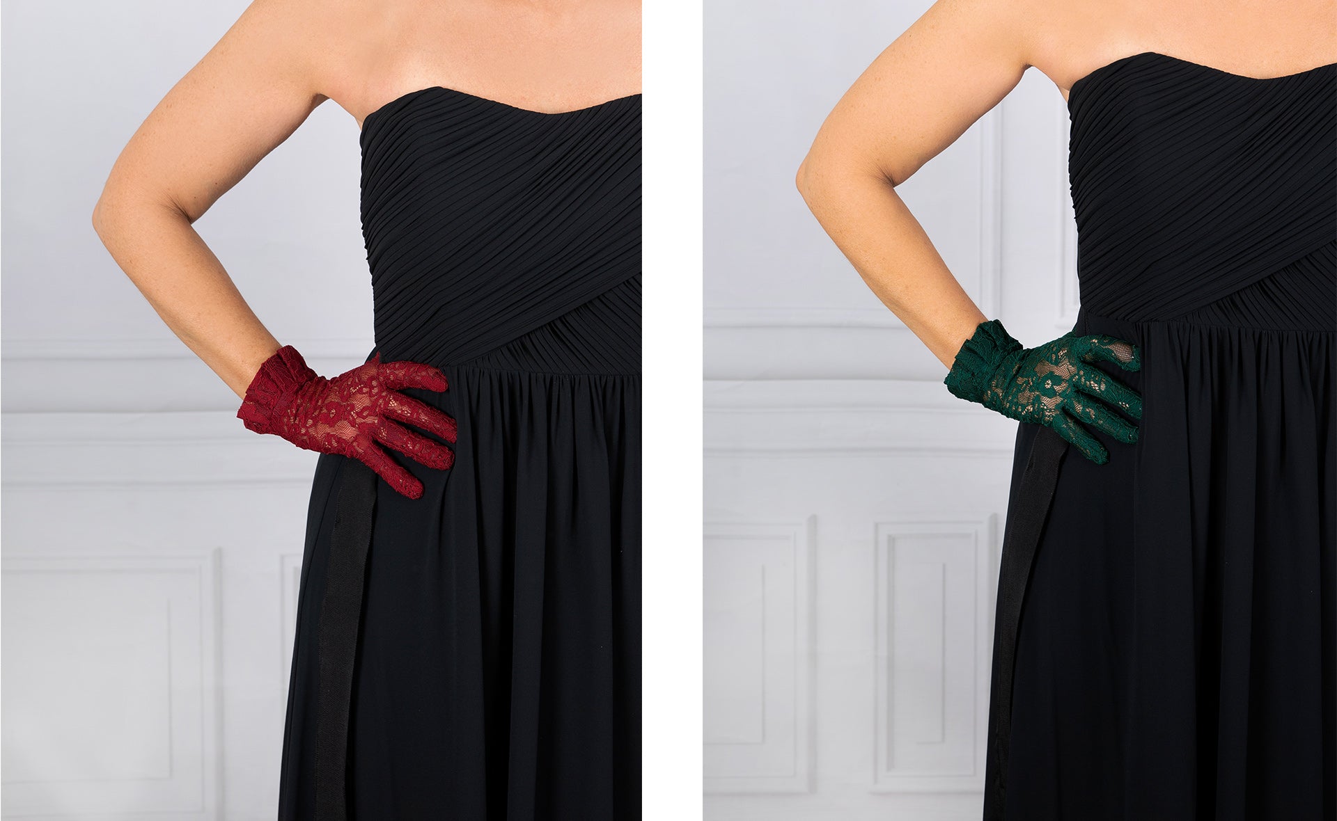 women's lace gloves