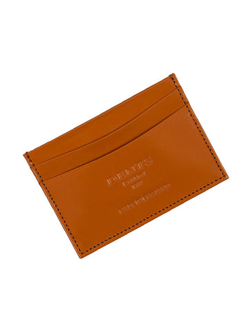 Mini Leather Belt Pouch, Ideal credit or business card holder. Cognac Color