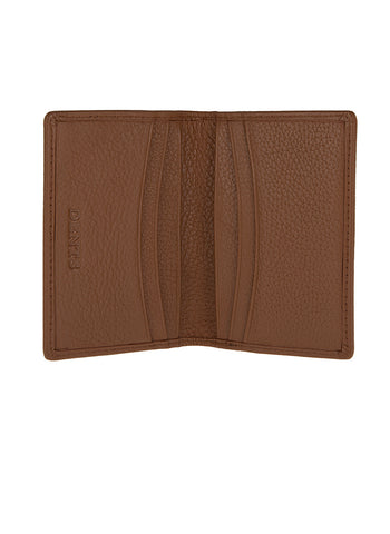 Dents Beauley Pebble Grain Leather Bifold RFID Coin Wallet - Berry Red - Can Be Embossed or Personalised