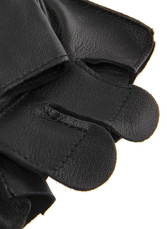 leather cycling gloves fingerless