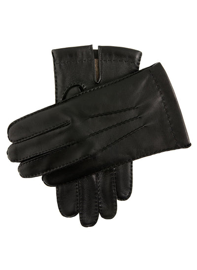 Gants chauds d'hiver pour hommes Gants en cuir de porc véritable en daim  Mitaines Homme Épais Gants de moto Hommes Tricotés Guantes