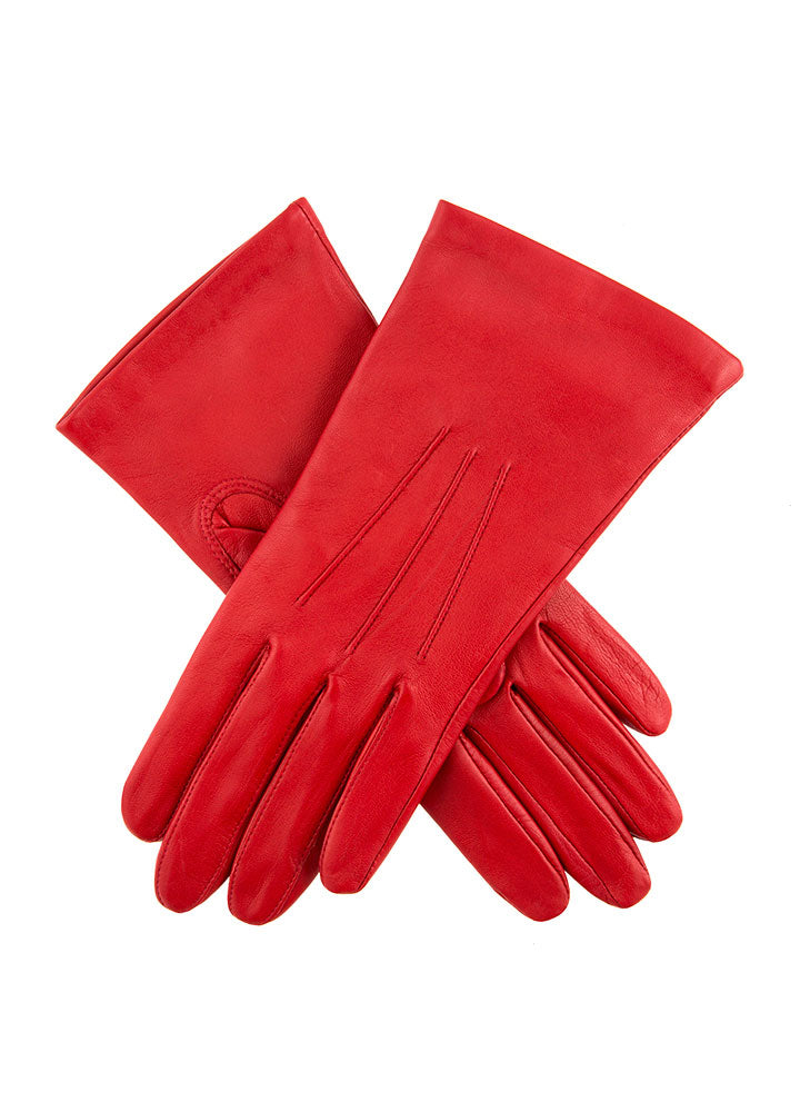 leather gloves with silk lining