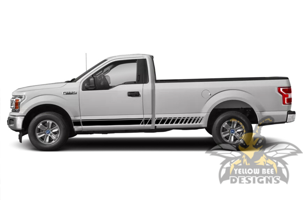 Ford F150 Stripes Decals Vinyl Stripes Graphics Compatible With F150